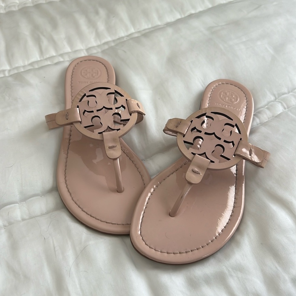 Tory Burch Miller Sandal in blush/nude